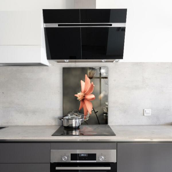 Kitchen splashback Vintage flower bud
