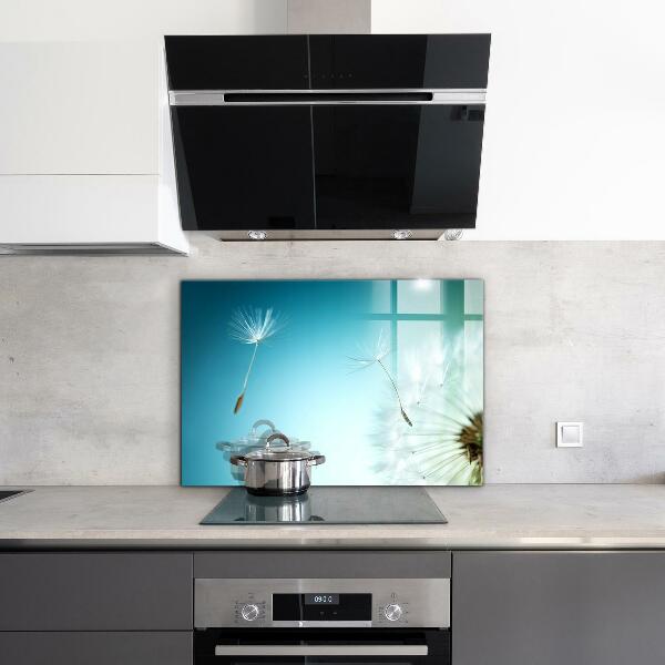 Kitchen splashback Dandelion dandelion in the wind