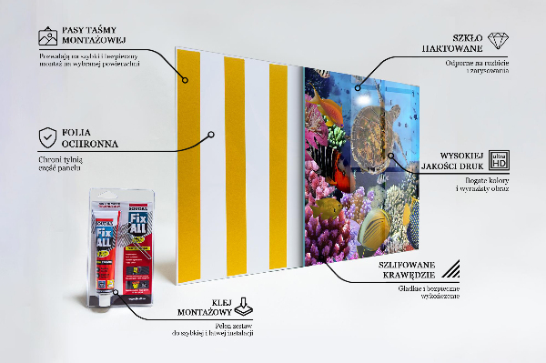 Cooker splashback Barrier reef caribbean