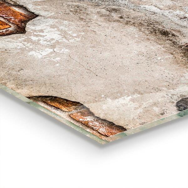 Kitchen splashback Stone brick wall