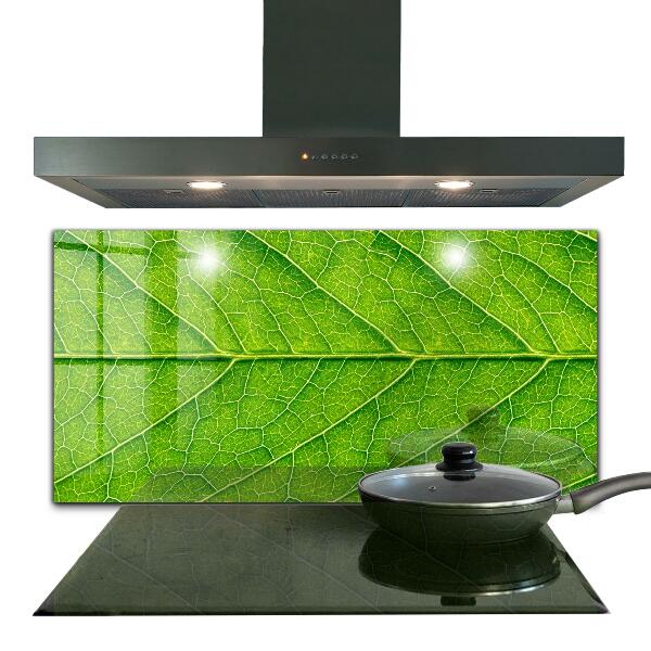 Kitchen wall panels Delicate leaf details