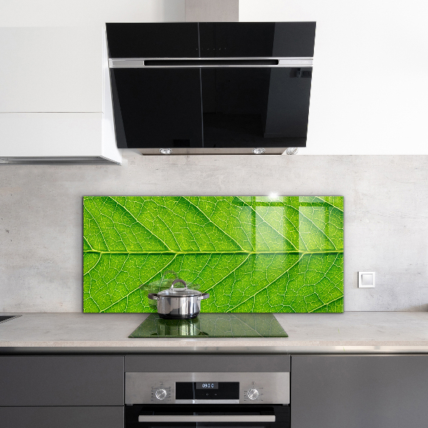 Kitchen wall panels Delicate leaf details