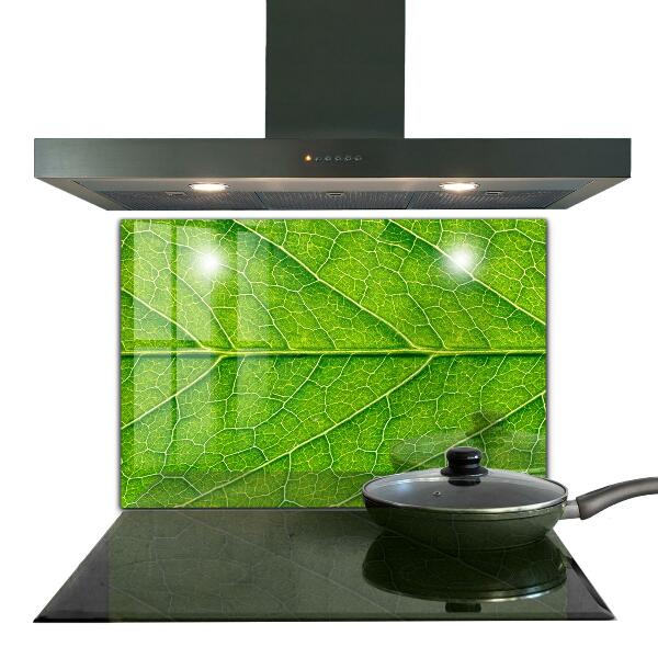 Kitchen wall panels Delicate leaf details