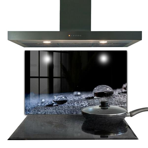 Kitchen splashback A drop of dew in the morning