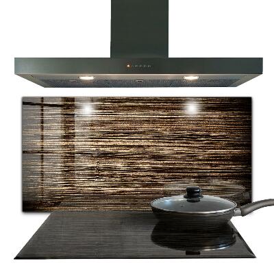 Kitchen splashback Oak wood texture