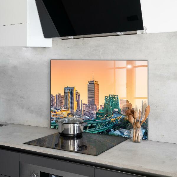 Kitchen splashback Boston architecture
