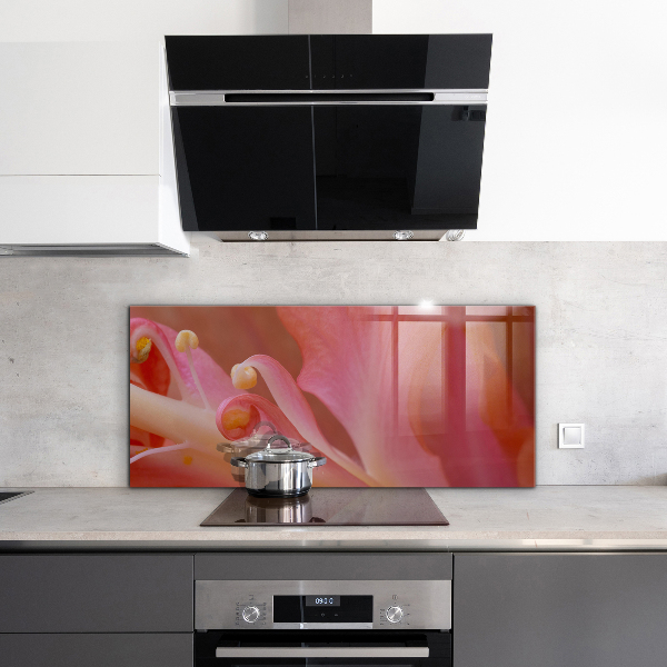 Kitchen wall panels Flower pollen nature