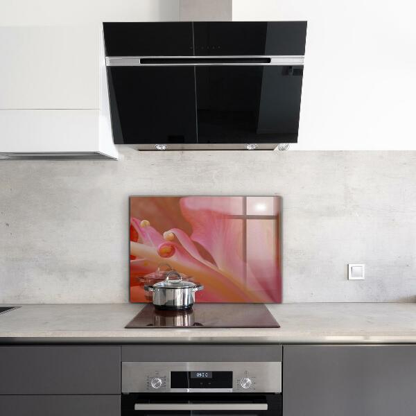 Kitchen wall panels Flower pollen nature