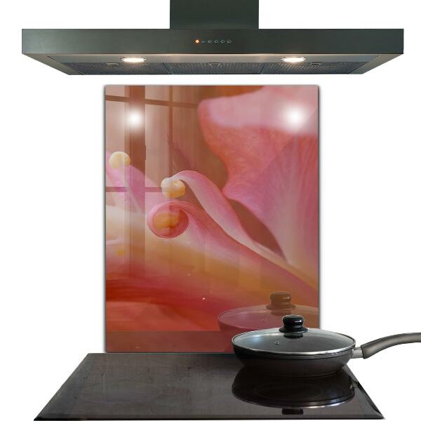 Kitchen wall panels Flower pollen nature