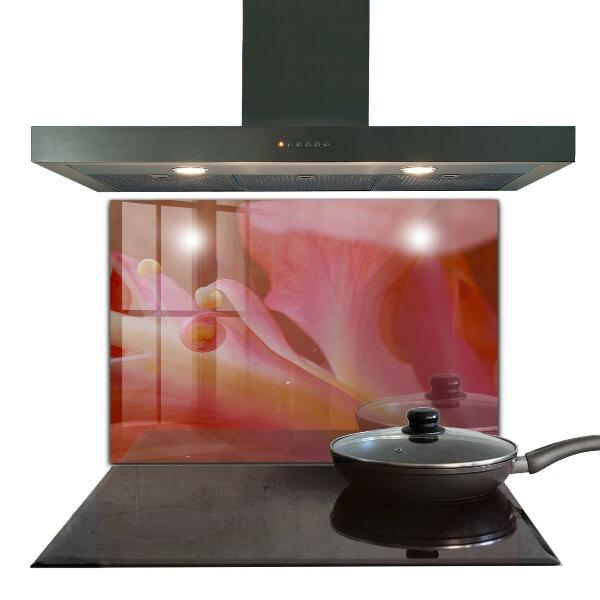 Kitchen wall panels Flower pollen nature