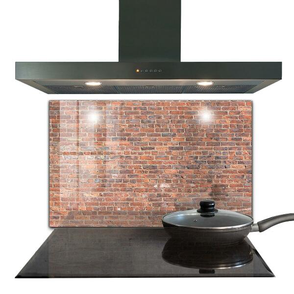 Kitchen splashback Brick wall texture