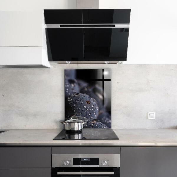 Kitchen splashback Juicy blueberries