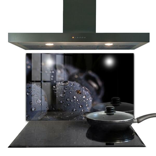 Kitchen splashback Juicy blueberries