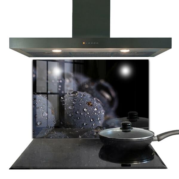 Kitchen splashback Juicy blueberries