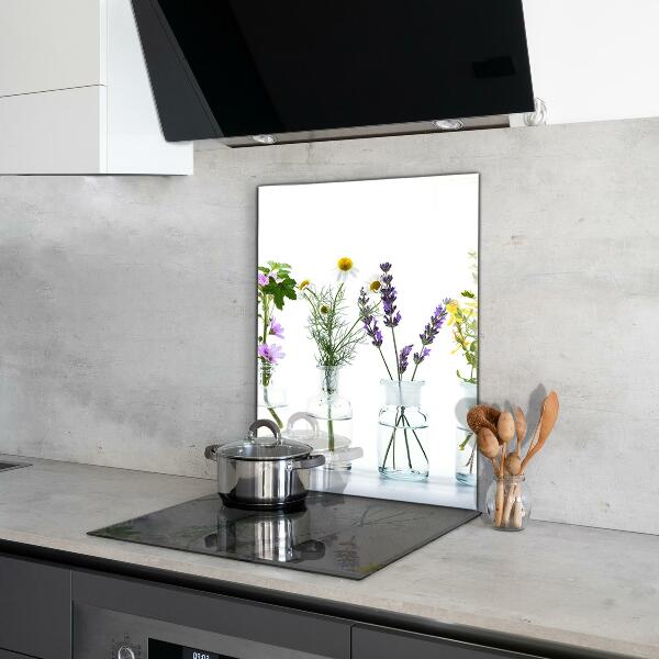 Kitchen splashback Natural herbs health