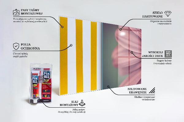 Kitchen splashback Flower margaretka gerbera