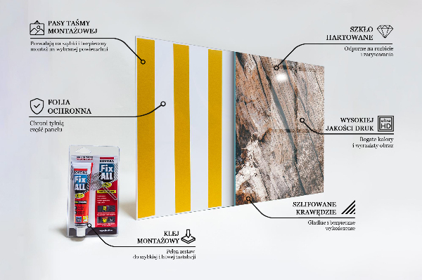 Kitchen splashback Tree bark trunk texture