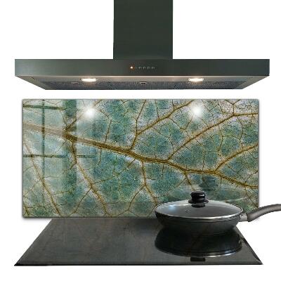 Kitchen splashback Leaf texture