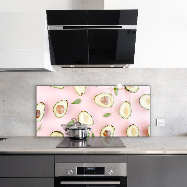 Kitchen splashback Composition with avocado