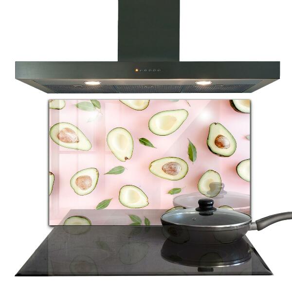 Kitchen splashback Composition with avocado
