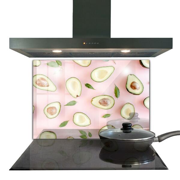 Kitchen splashback Composition with avocado
