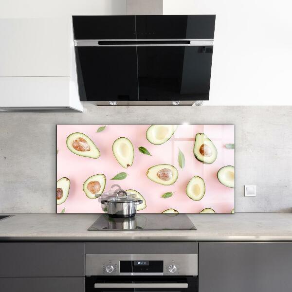 Kitchen splashback Composition with avocado