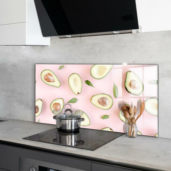Kitchen splashback Composition with avocado