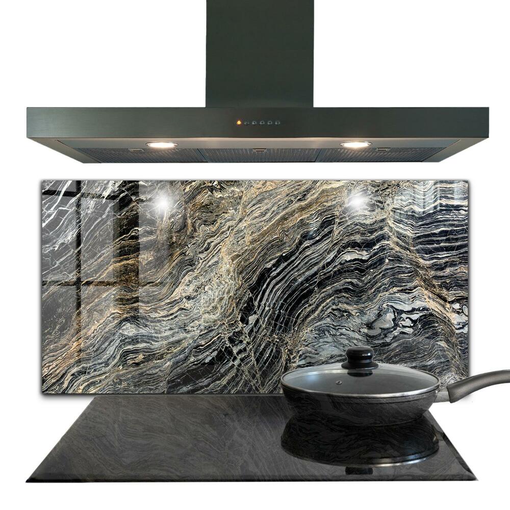 Kitchen splashback Marble granite texture