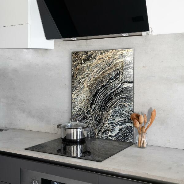 Kitchen splashback Marble granite texture
