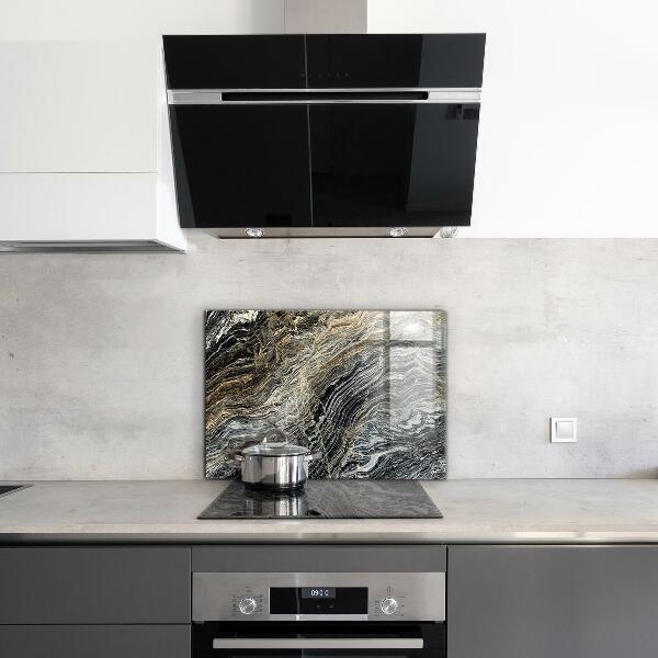 Kitchen splashback Marble granite texture