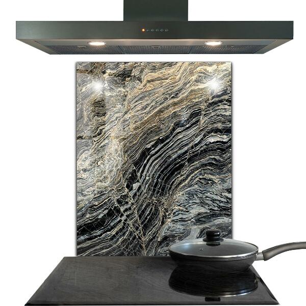 Kitchen splashback Marble granite texture