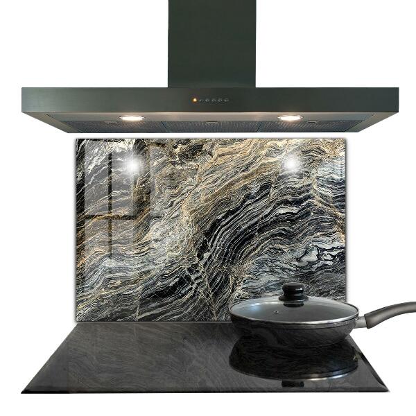 Kitchen splashback Marble granite texture