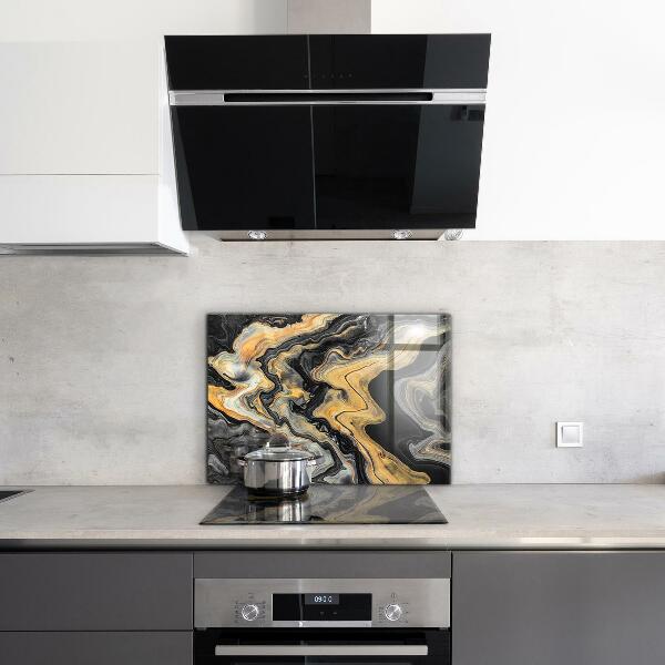 Kitchen splashback Marble modern art