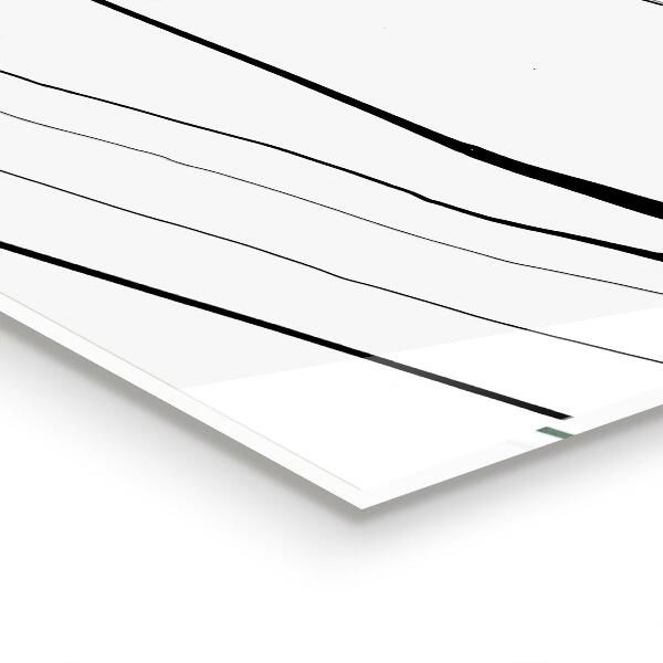 Kitchen splashback Delicate texture