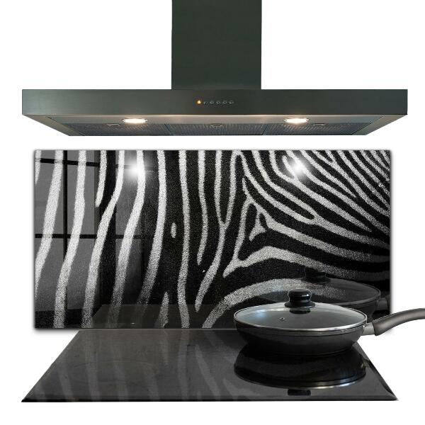 Kitchen splashback Zebra skin african ext