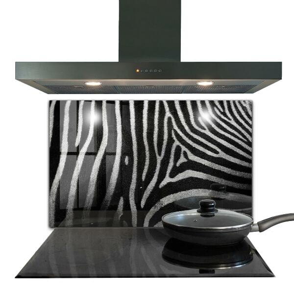Kitchen splashback Zebra skin african ext