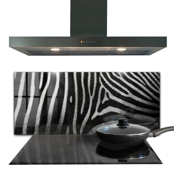 Kitchen splashback Zebra skin african ext