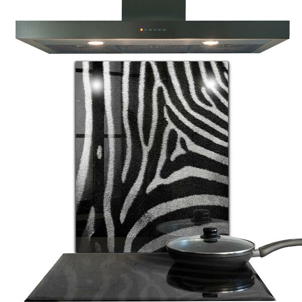 Kitchen splashback Zebra skin african ext