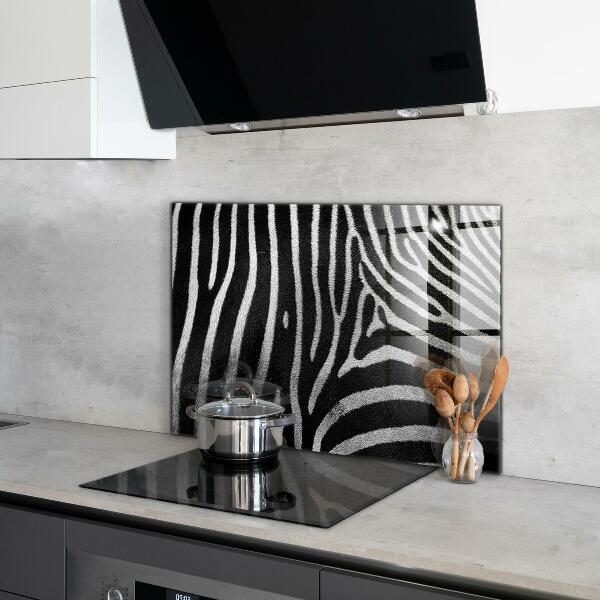 Kitchen splashback Zebra skin african ext