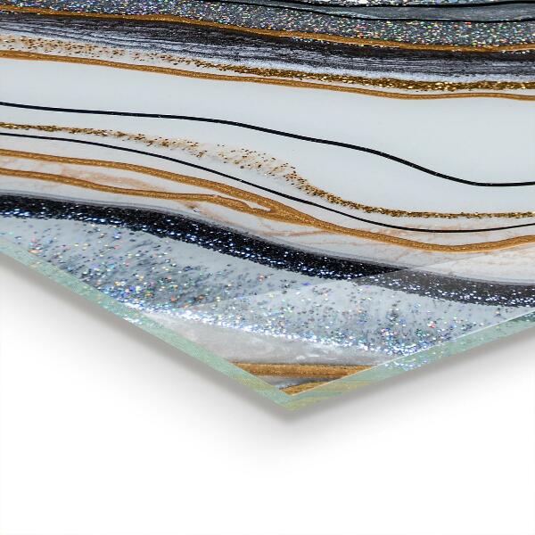 Oven splashback Marble stone texture