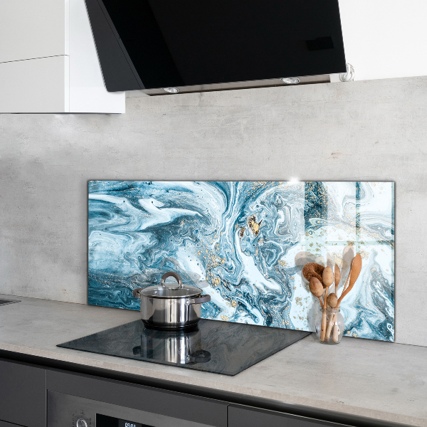 Cooker splashback Marble agate abstract
