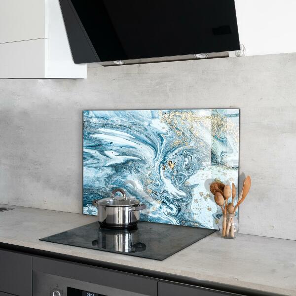 Cooker splashback Marble agate abstract