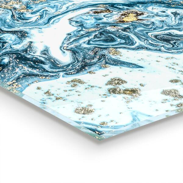 Cooker splashback Marble agate abstract