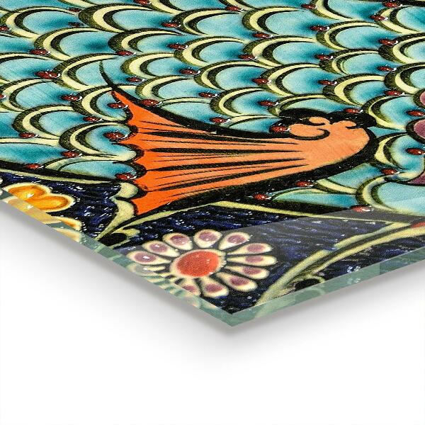 Kitchen splashback Mosaic fish vintage ceramics