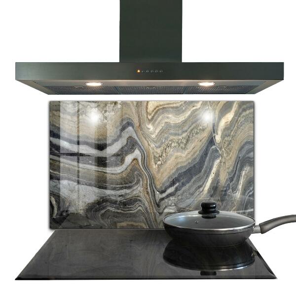 Oven splashback Granite stone marble texture