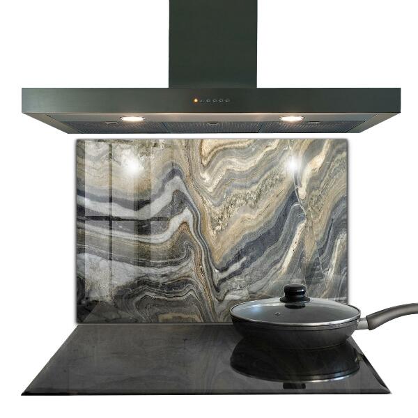 Oven splashback Granite stone marble texture