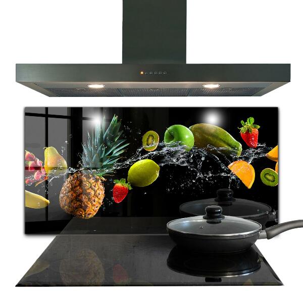 Kitchen splashback Juicy fruits composition