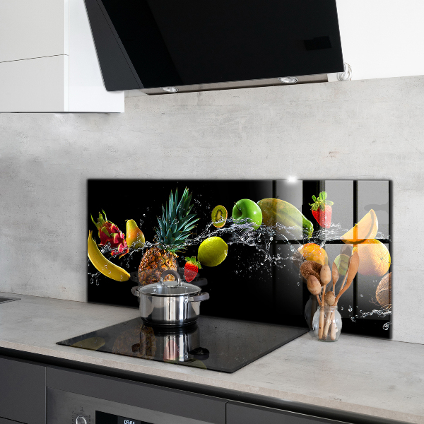 Kitchen splashback Juicy fruits composition