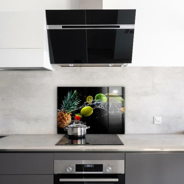 Kitchen splashback Juicy fruits composition