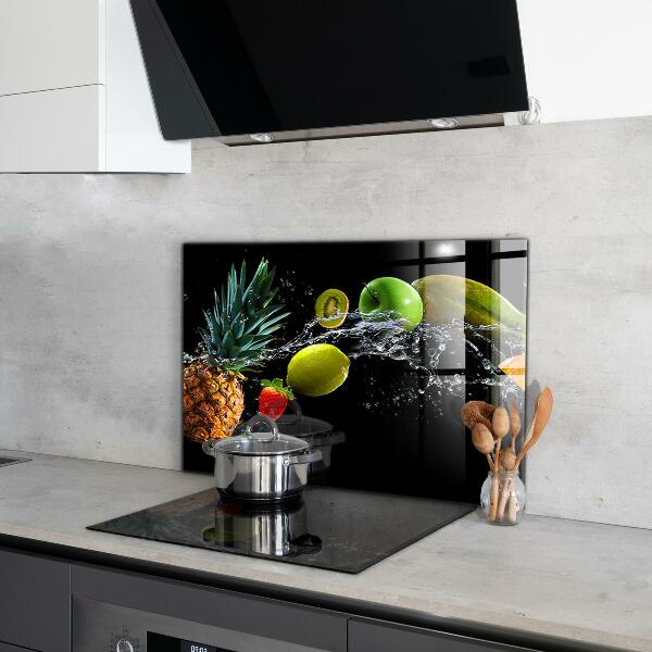 Kitchen splashback Juicy fruits composition